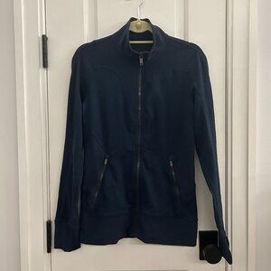Lululemon Ribbed Define Jacket Navy Sz 10